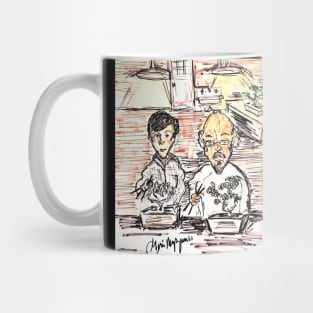 The Karate Kid Mr. Miyagi and Daniel LaRusso bonsai tree scene Mug